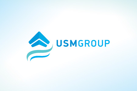 основной вариант разработанного логотипа USM Group